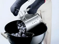 WEBER Materiales Y Utensilios De Cocina * Kit encendido chimenea barbacoa de carbón Negro