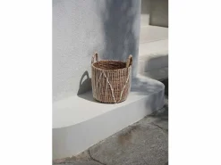 La Cesta De Macramé Con Costura Recta - L < Bazar Bizar Online