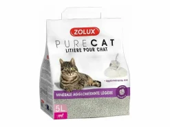 ZOLUX Higiene Y Cuidado De Mascotas | Lecho mineral aglomerado ligero 5L