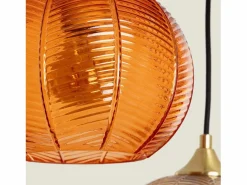 Ledkia Lámpara Suspendida | Lámpara Colgante Cristal Tri Klimt