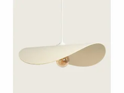 Ledkia Lámpara Suspendida * Lámpara Colgante Fieltro Abelia Beige