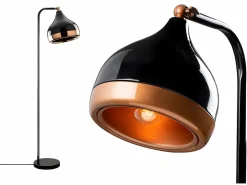 Lámpara de metal - lámpara H. 120 cm - y cobre - YILDO < OZAIA Outlet