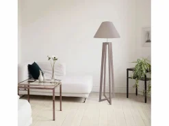 TOSEL Lámpara De Pie | Lámpara de Pie , madera, ,A155xD 40xP40cm