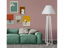 TOSEL Lámpara De Pie | Lámpara de Pie ,madera, ,A 150x D40xP40cm