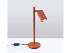 Lámpara de escritorio Gloow minimalista de aluminio - 1 fuentes luminosas 3000K - L.14,5 x A.43 cm - ocre < Sollux Lighting Online