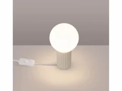 Lámpara De Escritorio Halo Moderno De Aluminio/Vidrio - 1 Fuentes Luminosas - L.12 X A.19 Cm - < Sollux Lighting Discount