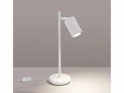 Lámpara De Escritorio Karbon Minimalista De Aluminio - 1 Fuentes Luminosas - L.14,5 X A.43 Cm - < Sollux Lighting New