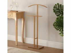 Lund Galán de Noche Moderno Multifuncional con 2 Perchas o Colgadores para Ropa de Hombre o Mujer, , 100x20x52cm < Versa Online