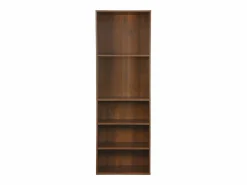 Módulo armario con 5 estantes nogal < Sweeek Clearance
