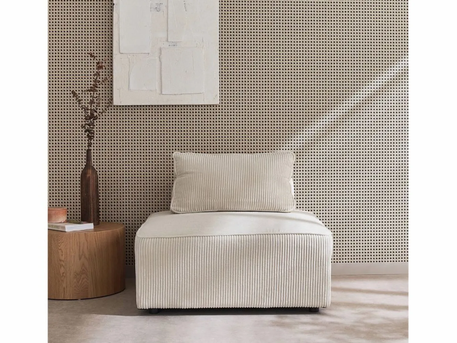 Módulo para sofá modular de pana, 1 plaza < Sweeek Discount