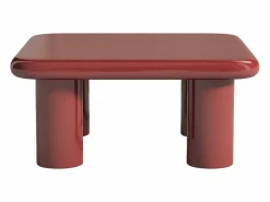 Vente-unique Colección Rouge Passion|Mesa De Centro | Mesa de centro de MDF - Burdeos lacado - TAMISDA