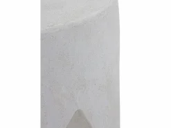 Mesa Auxiliar | Mesa auxiliar color cemento de poliresina
