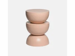 Mesa auxiliar o mesita de metal nude < Sweeek Best