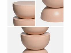 Mesa auxiliar o mesita de metal nude < Sweeek Best