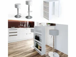 Vicco Mueble Bar | Mesa de bar 57x80x106