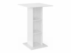 Vicco Mueble Bar * Mesa de bar 70x70x109 rodeo Blanco