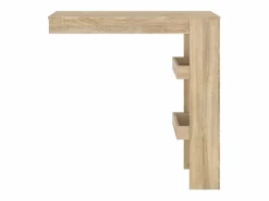 Clicnbuy Mueble Bar | Mesa de bar de pared contrachapada roble Sonoma 102x45x103,5cm