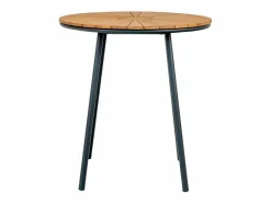 Mesa Auxiliar | Mesa de Centro Cleveland, Marrón, 70x70x74 cm, Kendra Home