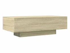 Mesa de centro madera de ingeniería roble Sonoma 100x49,5x31 cm < vidaxl Outlet