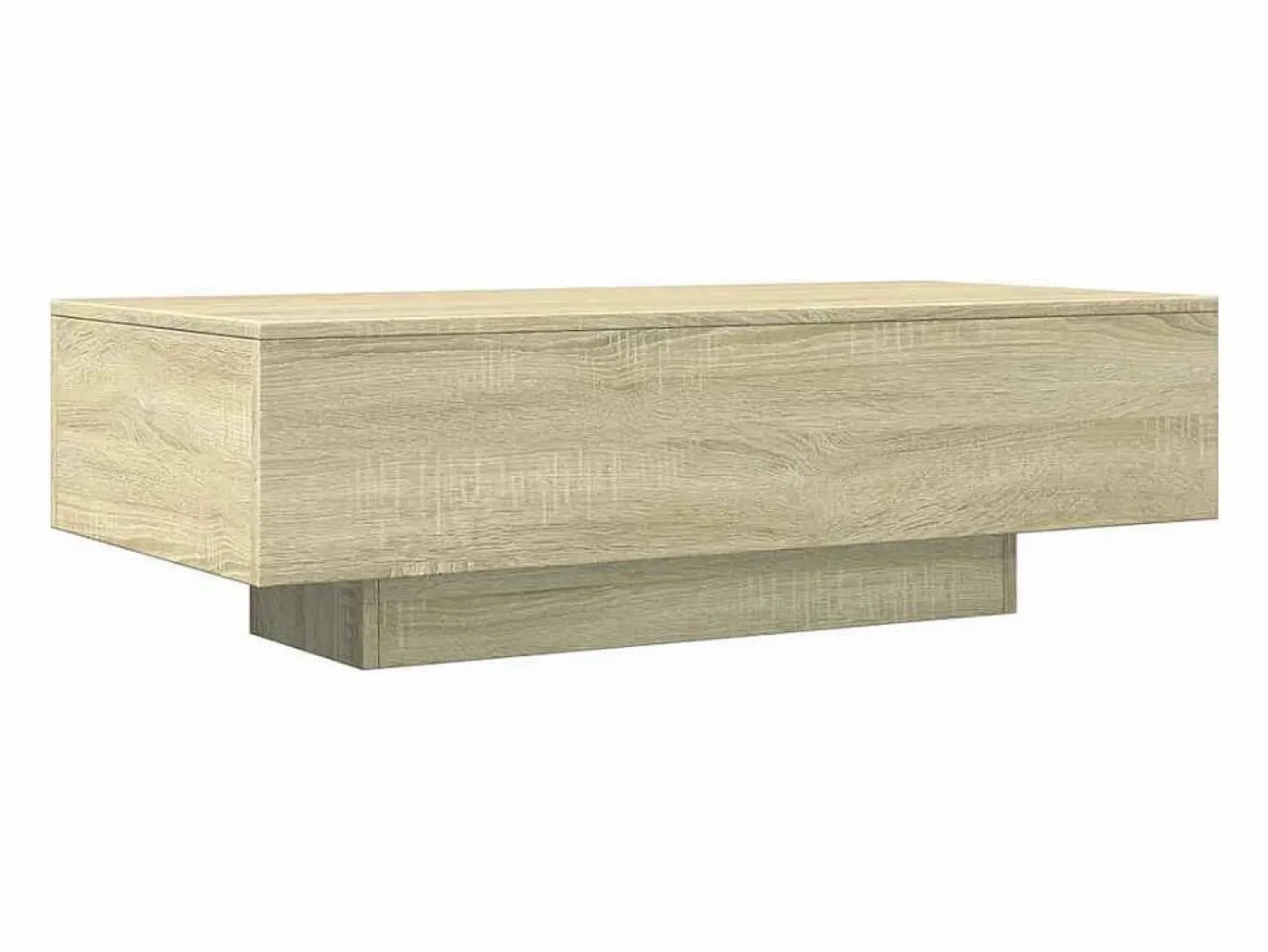Mesa de centro madera de ingeniería roble Sonoma 100x49,5x31 cm < vidaxl Outlet