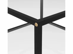 Mesa de centro vidrio templado 60x60x35 cm < Clicnbuy New