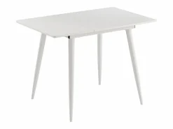 Vicco Mesa Extensible * Mesa de comedor 80x70x75 beaver Blanco