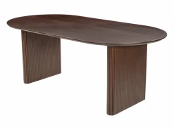 Mesa de comedor de 8 cubiertos de madera de manglar - Natural - NEVILI < Maison Céphy Outlet