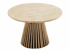 ADEC Mesa Extensible|Mesa De Comedor | Mesa de comedor Grove redonda extensible nordish 76x120-160-200x120 cm