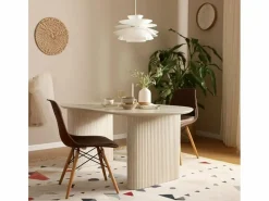 ADEC Mesa Extensible|Mesa De Comedor * Mesa de comedor Pietra diseño extensible 75x150-190-230x90 cm Blanco