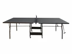 Mesa de ping-pong plegable con ruedas para interior gris, L274 x P152.5 x Alt. 76 cm, GARRY < Vente-unique New