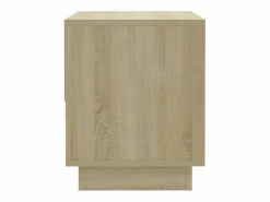 Clicnbuy Mesita De Noche | Mesita de noche madera contrachapada roble Sonoma 45x34x44 cm
