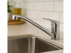 Mezclador de fregadero cromado Betaring < Essebagno Hot
