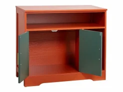 Higiene Y Cuidado De Mascotas * Mueble para Caja de Arena SucceBuy Gato Armario Esconder Casa de Baño de Gato Interior Moderno, Nicho Esconder-arena en Madera, Compatible, 79,2x43x71 cm, Verde