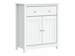 vidaxl Mueble De Pared Para Baño | Mueble de baño BERG madera maciza de pino 69,5x34x80 cm