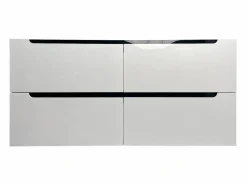Vente-unique Mueble De Lavabo | Mueble de baño flotante, color , Ancho 120 x Alt. 57 cm, SELITA