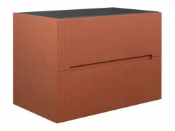 Vente-unique Mueble De Lavabo | Mueble de baño suspendido de lavabo , 80 cm, PAVANI