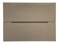 Vente-unique Mueble De Lavabo * Mueble de baño suspendido gris , 80 cm, STEFANIE Topo