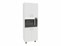 Vitrina Para Vajilla | Mueble de cocina haaus Arno, 4 puertas, , 56 x 30 x 161 cm