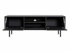 Mueble de TV con 2 puertas y 2 estantes - - DABRIANA < Vente-unique New