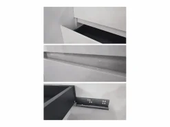 Aquore Conjunto De Baño | Mueble lavabo SEVILLA suspendido 60 cm Roble