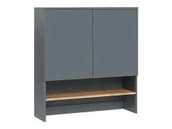 Vicco Mueble Para Lavadora | Mueble para lavadora antracita/roble dorado 93.6x29x100.4 viktor