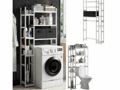 Vicco Mueble Para Lavadora | Mueble para lavadora 78.5x23.5x163 bilbao