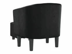 Nykøbing Mors Sillón con taburete cuero sintético < Garden Furniture Discount