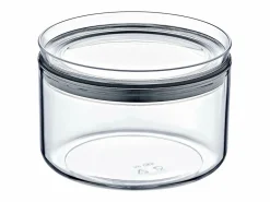 7H SEVEN HOUSE Comida Para Animales De Compañía | Pack 3 Recipientes Herméticos para Alimentos Pequeño Redondo Ø10.5x7.5cm 7house