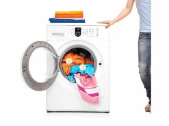 Je Cherche Une Idee Perchero | Pack de 2 Bolas de Secado de Lana Blanca - Reduce el Tiempo de Secado y la Electricidad Estática