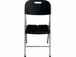 7H SEVEN HOUSE Silla Conferencia | Pack 2 Sillas Plegables con Asa 47x58x87cm 7house