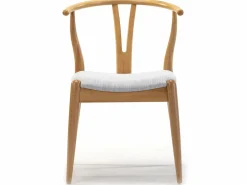 VS Venta-stock Sillas Y Lotes De Sillas | Pack 2 sillas Rustic Color Roble, Madera Maciza, 55 x 54,5 x 76 cm