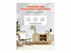 Papel Pintado Adhesivo de Pared SucceBuy, 45 cm x 10 m, Rollo Papel Pintado Autoadhesivo en Vinilo, Motivo Textura Madera Blanca, para Revestimiento de Pared < Clearance