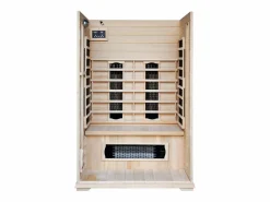 Concept-Usine Sauna De Infrarrojos | Parasol excéntrico crudo cuadrado de 3 x 3 m, giratoria a 360 ° PALATINO
