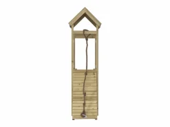 Columpio * Parque infantil de exterior madera de pino impregnada ES489583 Marru00f3n